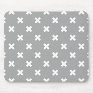 Tapis De Souris White cross stitches