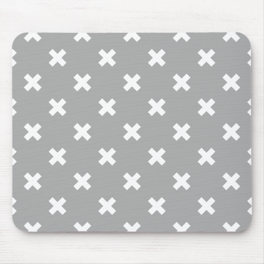 Tapis De Souris White cross stitches (Devant)