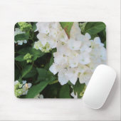Tapis De Souris White Hydrangeas (Avec souris)