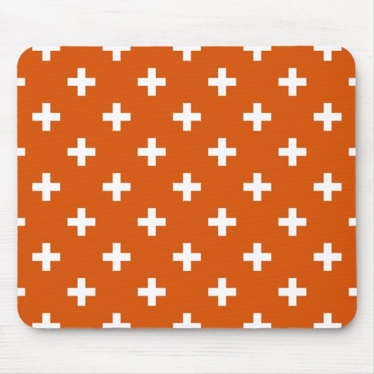 Tapis De Souris White polka crosses (Devant)