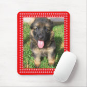 Tapis De Souris White Stars Red Frame Image Votre Photo (Avec souris)