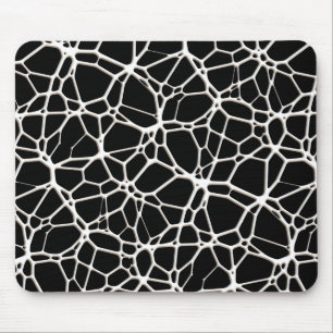 Tapis De Souris White Web Texture + votre bachgr. & idées