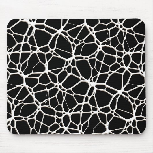 Tapis De Souris White Web Texture + votre bachgr. & idées (Devant)