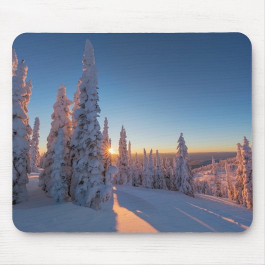 Tapis De Souris Whitefish, Montana (Devant)