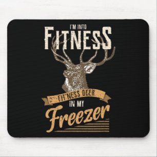 Tapis De Souris Whitetail Buck Fun Deer Chasse Saison Je suis dans