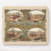 Tapis De Souris Whitman & Barnes Manufacturing Company. (Devant)