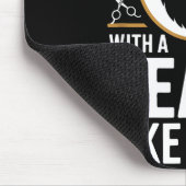 Tapis De Souris Who Needs Hair With A Beard Like This Men With Bea (Coin)