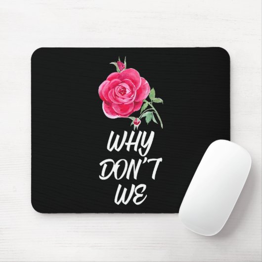 Tapis De Souris Why Dont We Rose  (Avec souris)