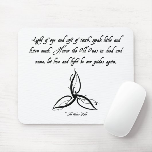 Tapis De Souris Wiccan (Avec souris)
