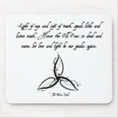 Tapis De Souris Wiccan (Devant)