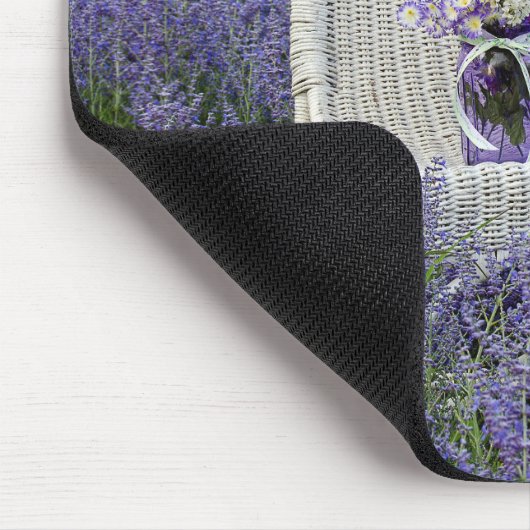 Tapis De Souris Wicker Chair in Purple Russian Sage (Coin)