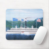 Tapis De Souris Wiehawken ferry à vapeur 1868 (Avec souris)