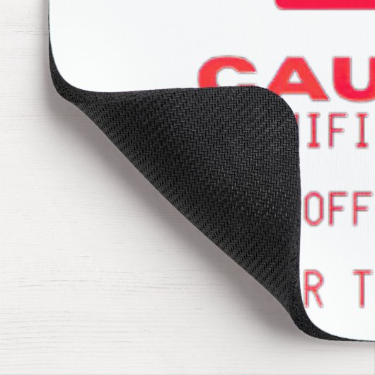 Tapis De Souris Wifi bas - amusant pavé souris (Coin)