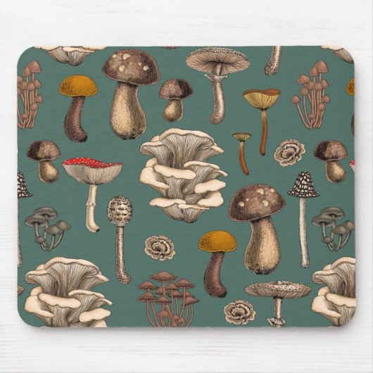 Tapis De Souris Wild Mushrooms (Devant)