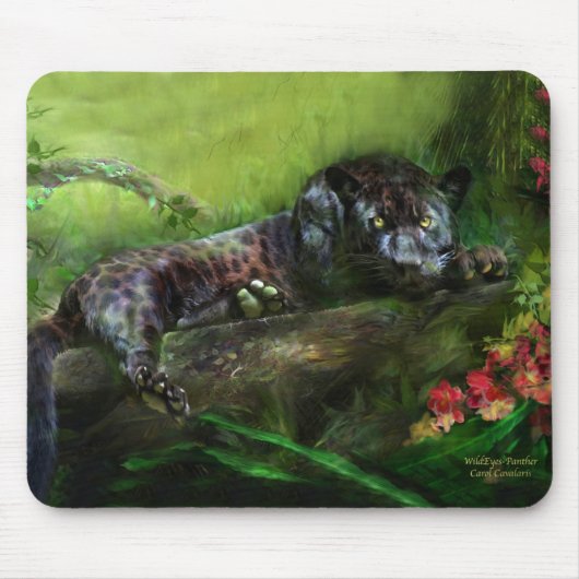 Tapis De Souris WildEyes-Panthère Mousepad (Devant)