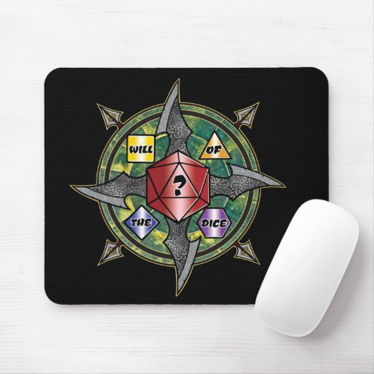 Tapis De Souris Will de la mousepad de Dice (Avec souris)