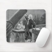 Tapis De Souris William Herschel découvre la planète Uranus (Avec souris)