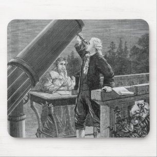 Tapis De Souris William Herschel découvre la planète Uranus