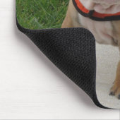 Tapis De Souris William le chiot anglais de bouledogue (Coin)