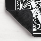 Tapis De Souris William Morris Alphabet "V" (Coin)