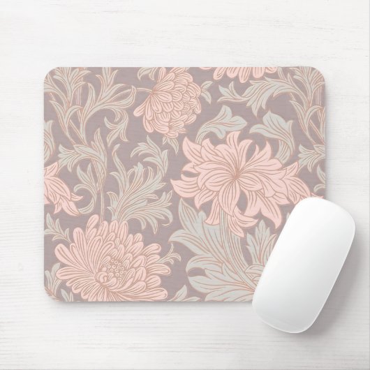 Tapis De Souris William Morris Chrysanthemum Motif Pad (Avec souris)