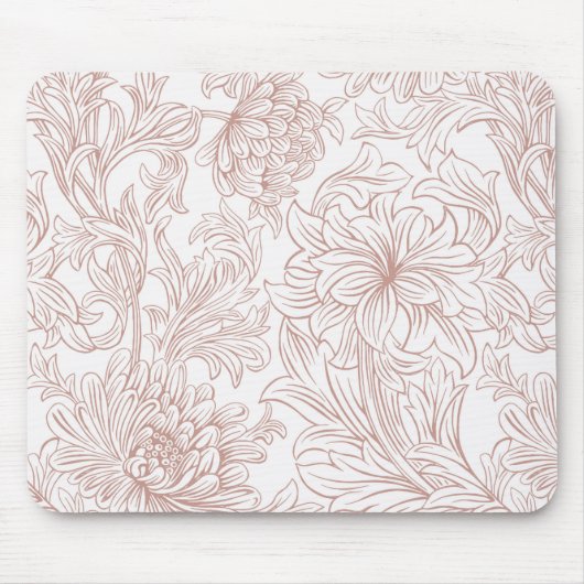 Tapis De Souris William Morris Chrysanthemum Motif Pad (Devant)