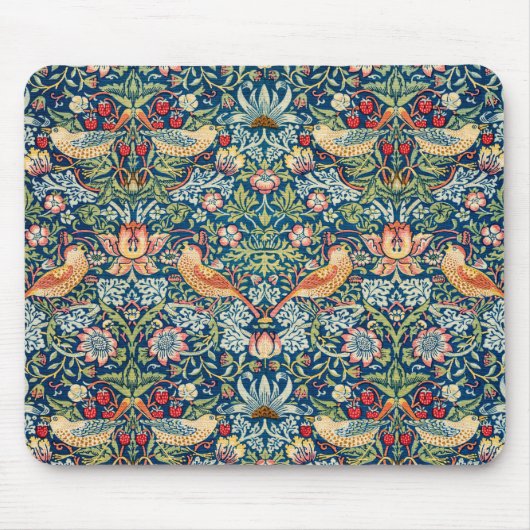 Tapis De Souris William Morris fraise (Devant)