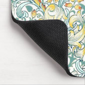 Tapis De Souris William Morris Golden Lily modèle floral (Coin)