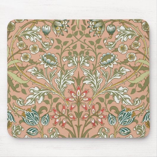 Tapis De Souris William Morris Hyacinth Flower Rose Art (Devant)