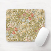 Tapis De Souris William Morris Lily Art Nouveau Floral (Avec souris)