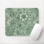 Tapis De Souris william morris marigold fleurs vertes (Avec souris)