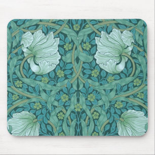 Tapis De Souris William Morris - Motif de Pimpernel Vert