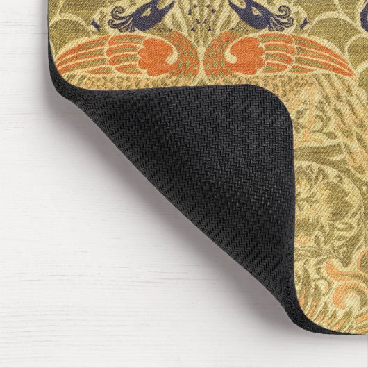 Tapis De Souris William Morris Peacock & Dragon Arts & Artisanat (Coin)