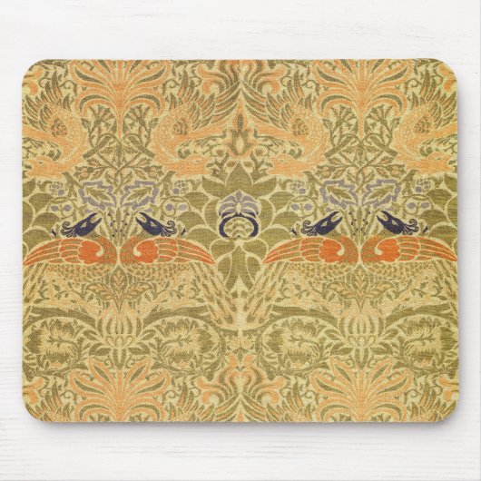Tapis De Souris William Morris Peacock & Dragon Arts & Artisanat (Devant)