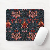 Tapis De Souris William Morris Snakeshead Dark Motif (Avec souris)