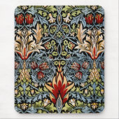 Tapis De Souris William Morris Snakeshead Floral Pattern (Devant)