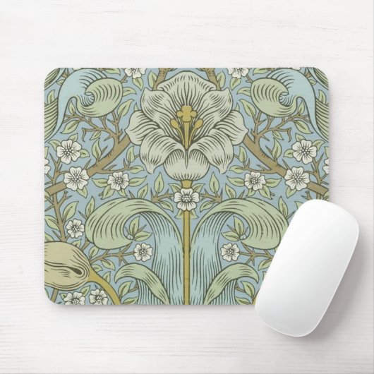 Tapis De Souris William Morris Spring Motif classique épais (Avec souris)