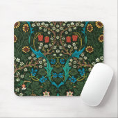 TAPIS DE SOURIS WILLIAM MORRIS "TULIPS DESIGN" SOURIS PAD (Avec souris)