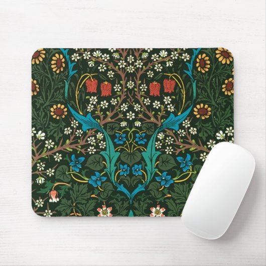 TAPIS DE SOURIS WILLIAM MORRIS "TULIPS DESIGN" SOURIS PAD (Avec souris)