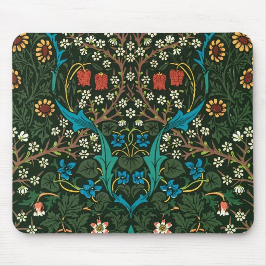TAPIS DE SOURIS WILLIAM MORRIS "TULIPS DESIGN" SOURIS PAD (Devant)