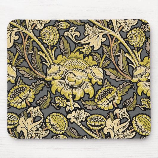 Tapis De Souris William Morris Wey Wallpaper Floral (Devant)