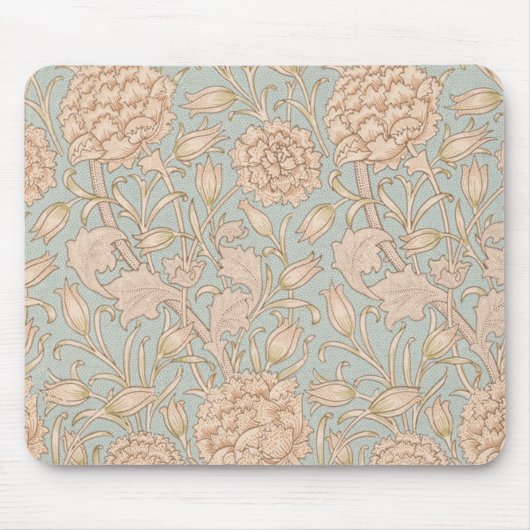 Tapis De Souris William Morris Wild Tulip Fleur Design Floral (Devant)