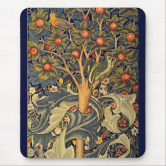 Tapis De Souris William Morris Woodpecker Pré-Raphaelite