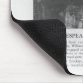 Tapis De Souris William Shakespeare et Ben Jonson (Coin)