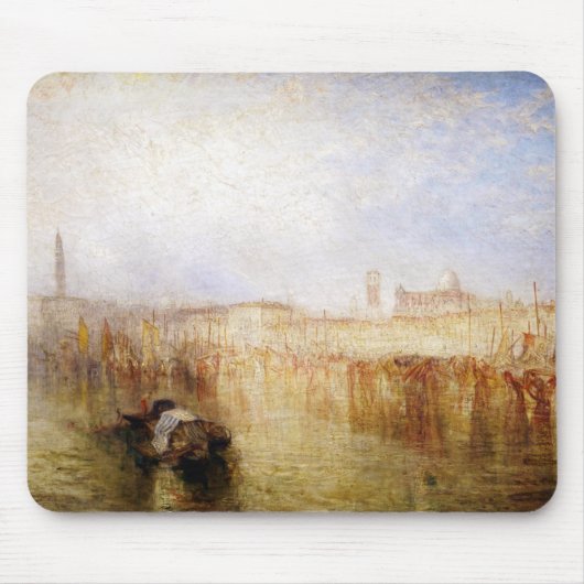 Tapis De Souris William Turner - Venice Quay, Palais Ducal (Devant)