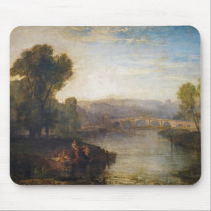 Tapis De Souris William Turner - Vue de Richmond Hill et du pont