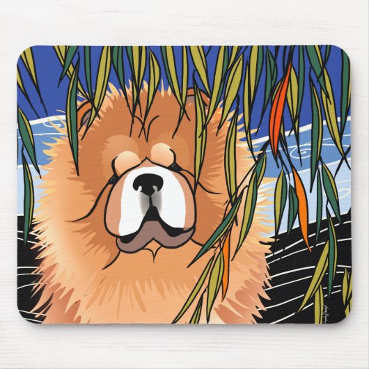 Tapis De Souris WILLOW - Chow - pavé souris (Devant)