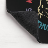 Tapis De Souris Wind Shind River Star Thunder Sky Cat Feline Pull (Coin)
