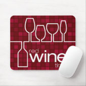 Tapis De Souris Wine-time (Avec souris)