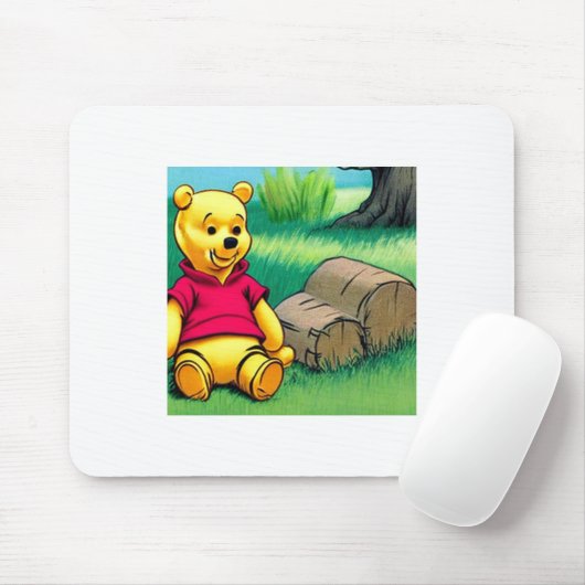 Tapis De Souris Winnie l'Ooh 5. (Avec souris)